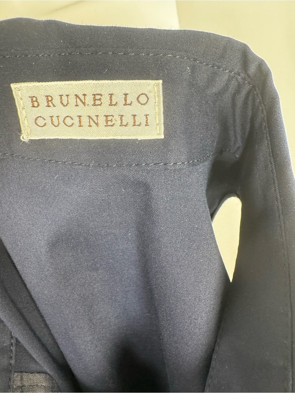 Pristine Brunello Cucinelli Sleeveless Mixed-Media Peplum Shirt - Size L (US) - Picture 2 of 16
